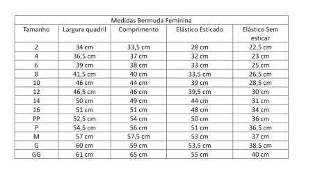 Bermuda Feminina Ensino Fundamental E Médio - Image 2